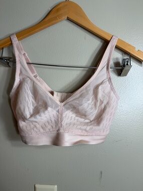 Wacoal 32DD Tan Nude Wireless Comfort Bra Full Coverage Smoothing Beige